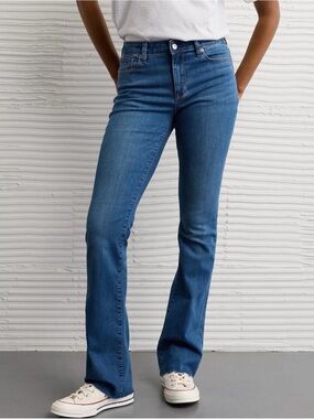 AE 8 x-short High-Waisted Skinny Kick Stretch Jean
